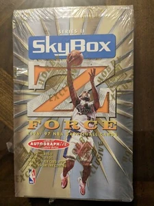 1996-97 BASKETBALL SERIES 2 HOBBY BOX SKYBOX Z FORCE NEW FACTORY SEALED UNOPEN - Picture 1 of 6