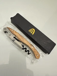 JARVIS ESTATE Quality Wood Waiters Corkscrew Wine Key Opener - Picture 1 of 4