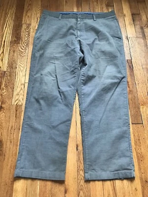 Club Room Corduroy Flat Front Pants Men's Size 38 x 30 Beige Preppy Winter - Image 1 of 4