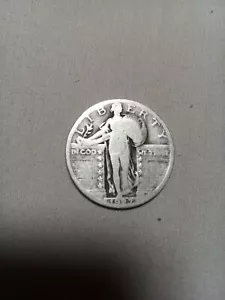 1927 Standing Liberty Quarter - Picture 1 of 2