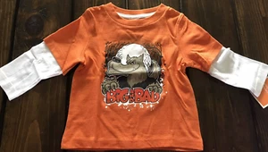 Kleinkind Jungen Langarm Monster Werwolf Halloween Shirt T-Shirt Neu 12 Monate - Bild 1 von 2
