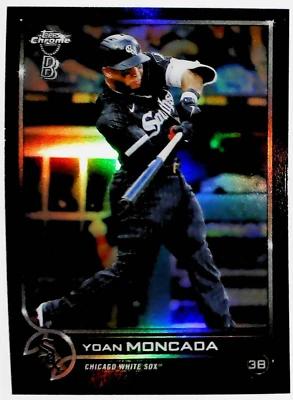 2022 Topps Chrome Ben Baller #127 Yoan Moncada - Chicago White Sox - Image 1 of 2