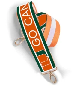 Desden Miami Hurricanes Patterned 1.5" Purse Strap - Bild 1 von 1