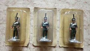 SET ! Napoleoniс wars 54 mm painted tin 1:32 Deagostini Private Life Guard 1813 - Picture 1 of 2