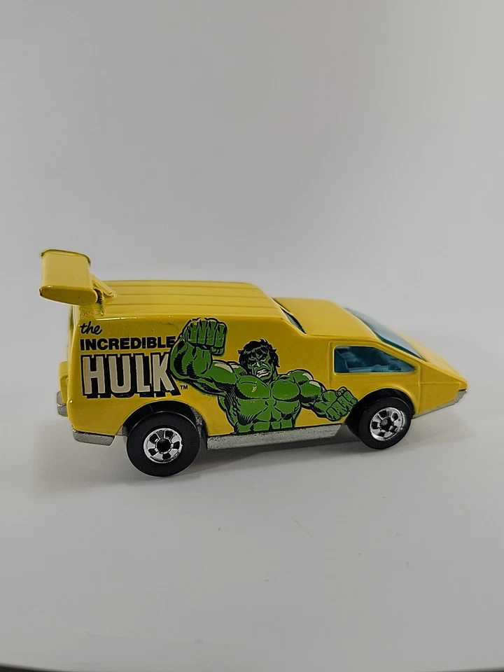 Hot Wheels Diecast Heroes The Incredible Hulk BW 1979 Spoiler Sport, Near Mint - Image 1 of 4