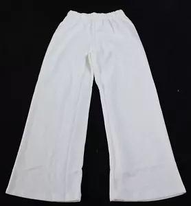 Cotton On Women's Classic Fleece Wide Leg Sweatpants EJ2 Cream Medium NWT - Picture 1 of 4