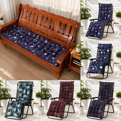 Chaise Lounge Cushion Indoor Outdoor Rocking Chair Sofa Cushion Chaise Bench Pad - Image 1 of 4