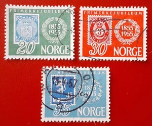 NORWEGEN 1955 gest. Briefmarke Jubiläum Pracht 5598 - Bild 1 von 2