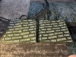 True Foods Gastronomie Tragetasche XLarge wiederverwendbar 16x14x13,5 - 2 Stück - Bild 1 von 5