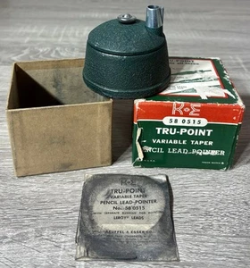 Vintage K&E TRU-POINT # 58 0515 Variable Taper Lead Pointer mit Original Box Papier - Bild 1 von 20