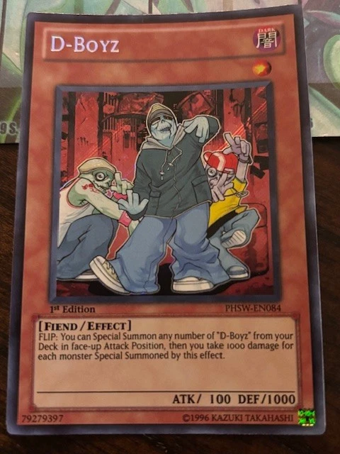 Yugioh 1x D-Boyz Secret Rare PHSW-EN084 Photon Shockwave 1st Edition NM - Image 1 of 1