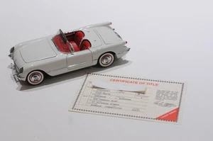 Chevrolet Corvette Roadster 1953 Danbury como nuevo escala blanca 1:24 edición limitada con - Imagen 1 de 10