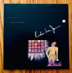 Álbum EP Firmado por RICKIE LEE JONES CHICA EN SU VOLCÁN 10" ~ WARNER BROS. 1-23805 - Imagen 1 de 4