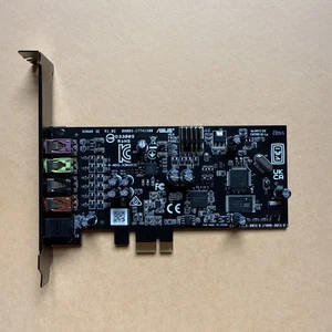 ASUS Xonar SE 5.1 PCIe gaming sound card 192kHz 24-bit hi-res audio 116dB SNR - Afbeelding 1 van 4