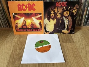 AC/DC ~ Highway To Hell, Touch Too Much & Rock n Roll Damnation 3x UK 7"s ~ EX - Picture 1 of 8