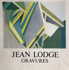 Jean Lodge (née en 1941) — gravures  — affiche litho. atelier des Abbesses 1979. - Foto 1 di 3