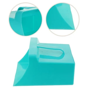  Plastic Cleaning Dustpan with Handle - Handheld Garbage Shovel Scoop - Garden - Picture 1 of 12