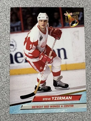 1992-93 Fleer Ultra - Steve Yzerman #55 - Image 1 of 2