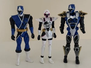 Power Rangers Ninja Steel 5,5" Actionfiguren Konvolut inklusive White Ranger - Bild 1 von 2