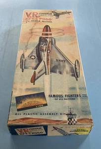 1956 Aurora-CONVAIR VR1-POGO- 1/48 Scale Complete-Aurora Line Box Logo - Picture 1 of 13