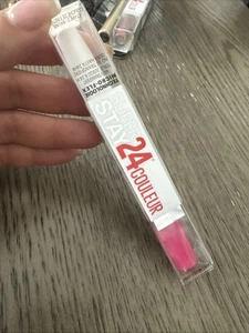 MAYBELLINE SUPER STAY COLOR PinkMICRO FLEX TECHNOLOGY LIP COLOR 215 24/7 FUCHSIA - Picture 1 of 6
