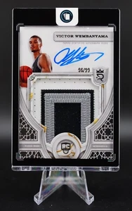 2023-24 Topps Royalty Victor Wembanyama RPA RC Rookie 3-Color Patch AUTO /99 - Bild 1 von 1