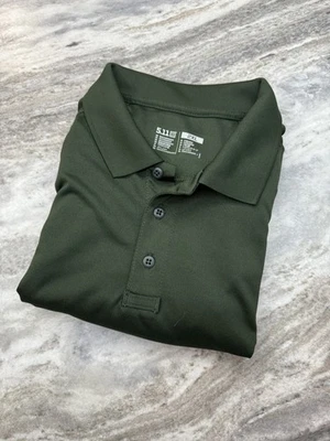 5.11 Tactical Series Shirt Mens 2XL Green Ripstop Utility Button Up Work - Image 1 of 4