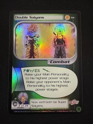 Double Saiyans 94 Foil Dragonball Z Score Trunks Saga Limited - Image 1 of 2