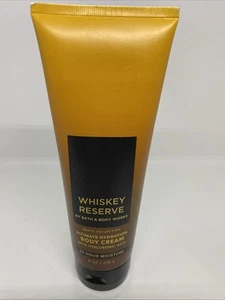 Bath & Body Works 8 oz Men's WHISKEY RESERVE Ultimate Hydration BODY CREAM - Picture 1 of 3