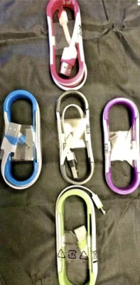 Lot Of 25   Micro USB Cable   for Android .3ft Color End - Image 1 of 3