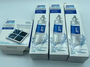 Golden IcePure Water And Air Filter Fit For LG LT700P ADQ36006101 RWF1200A 3 Pk - Picture 1 of 9