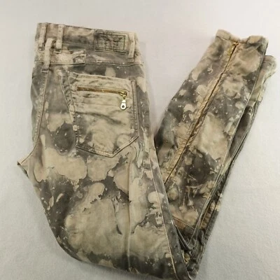 Pantalones de mezclilla Robins para hombre 29 (medidos 30x33) gris corredor ajustados mancha skate grunge Foto 1 de 4