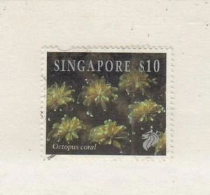Singapur (MK6618) # 684A Sehr guter Erhaltungszustand 10 $ 1994 Oktopus Koralle Katze Wert 19 $ - Bild 1 von 1