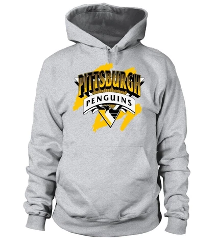 PITTSBURGH PENGUINS GREY REVERSE RETRO 2.0 VINTAGE HOODIE Cover