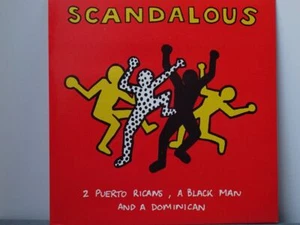 2 Puerto Ricans, A Black Man & A Dominican: Scandalous UK 1989 NM 7" - Picture 1 of 4