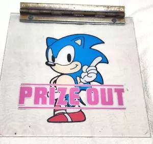 Sega Sonic the Hedgehog UFO Catcher Preis Out Acryl Türklappe Japan Arcade - Bild 1 von 2