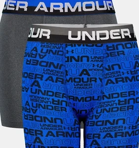 2 Pack Under Armour Boxer Briefs Boxerjock Boys MEDIUM LARGE YSM YMD YLG YXL $25 - Picture 1 of 26