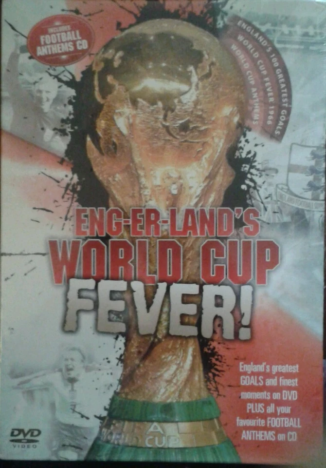 ENG-ER-LAND'S WORLD CUP FEVER (3 DISC) DVD BOXSET *** NEW & SEALED *** - Image 1 of 1