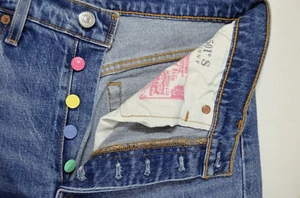 Neu Levis 501 S Skinny 145th ltd ed JEANS W28 L30 Größe 10 Damen PREMIUM - Bild 1 von 20