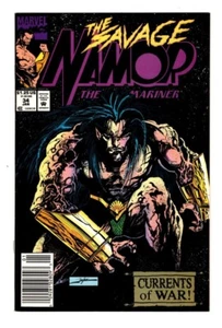 NAMOR THE SUB-MARINER 34 (VF+ 8.5) 1993 / NEWSSTAND VARIANT / JAE LEE CVR/ART * - Picture 1 of 2
