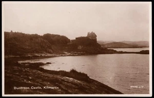 Duntrune Castle Kilmartin Argyll and Bute Scotland RP Valentine Postcard - Picture 1 of 2
