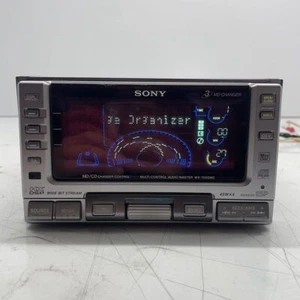 Sony WX-7000MD 2Din Car Audio CD MD Player Operation Confirmed Good Condition - Picture 1 of 10