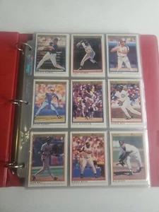 Juego completo de 132 tarjetas de béisbol O-Pee-Chee Premier 1991 en álbum - Imagen 1 de 24