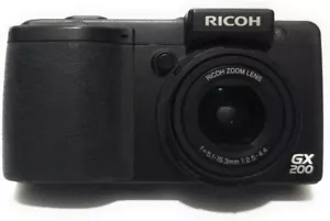 [NEAR MINT] Ricoh Caplio GX200 12.1MP Digital Camera Black (N523) - Picture 1 of 2