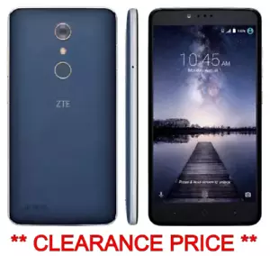 Teléfono inteligente Android ZTE ZMAX PRO Z981 6" 32GB 4G LTE DESBLOQUEADO **LIQUIDACIÓN ** - Imagen 1 de 2