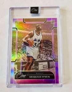 Shaquille O'Neal 2023-24 Panini One and One Legends Purple Parallel /25 Sealed - Picture 1 of 1
