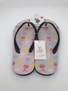 U.S. Polo Assn. Womens Flip Flops Size 7-8 NWT - Picture 1 of 3