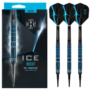 Ice Recut 90% Tungsten Soft Tip Darts by Harrows - Picture 1 of 5
