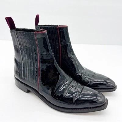Botas Chelsea Robert Clergerie de charol Foto 1 de 4