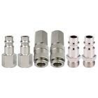 Easy To Use 14Inch Npt V Style Coupler Plug Kit For Pneumatic Couplings